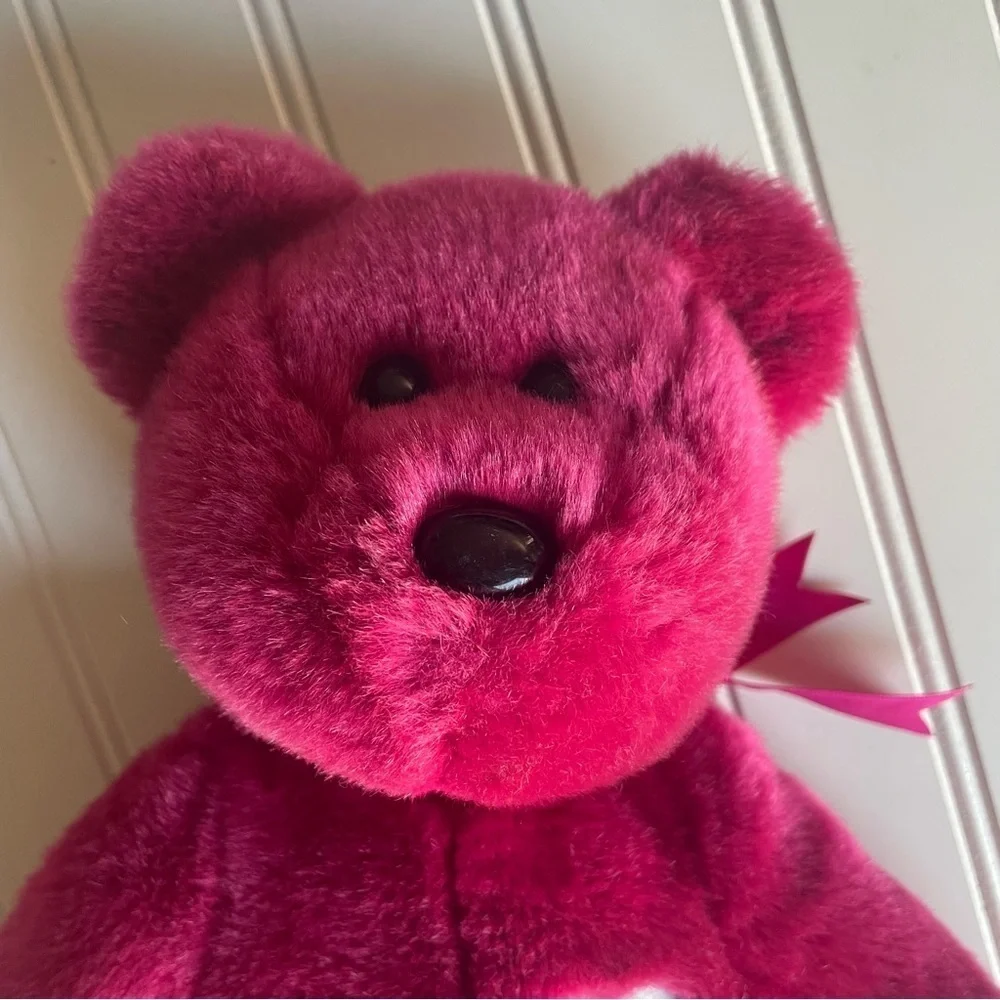 Ty Beanie Buddy Valentina Valentines Day Teddy Bear Plush Toy 2001 14